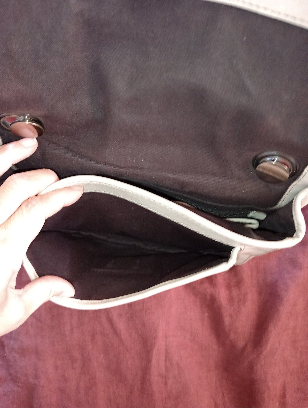 Banana Republic Leather Satchel - Picture 9 of 15